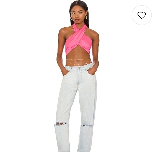 Superdown Alondra Halter Wrap top - Picture 2 of 14